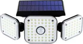 Superfire FF13-C solárna lampa na stenu / 22W / 300lm / 2400 mAh (FF13-C)