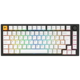 Glorious GMMK Pro Black Slate 75% TKL čierna / herná klávesnica / mechanická / spínače Fox / RGB / DE Layout (GLO-GMMK-P75-FOX-ISO-B-DE)