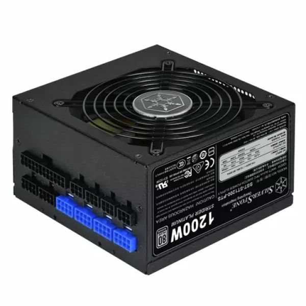 Silverstone ST1200-PTS čierna / ATX / 1200W / 80PLUS Platinum / Aktívne PFC / modulárne (SST-ST1200-PTS)