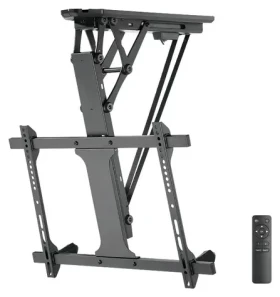 LogiLink Stropný elektrický držiak TV čierna / Stropný držiak pre TV / 32-70" / VESA 600x400 / do 35 kg (BP0118)