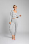 LaLupa Leggings LA035 Light Grey