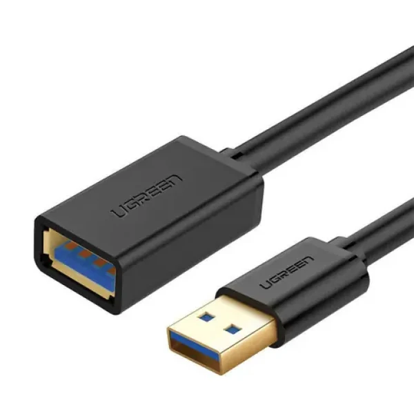 Ugreen predlžovací kábel USB 3.0 (samice) - USB 3.0 (samec) čierna / 1m (10368B)