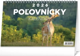 NOTIQUE Stolový Polovnícky kalendár 2026, 23,1 x 14,5 cm (PGS-35717-SK)