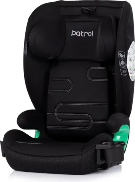 CHIPOLINO Autosedačka Patrol i-Size 100-150cm Isofix Noir (STKPA02601N)