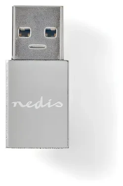 Nedis CCGB60925GY / Adaptér USB-A - USB-C / USB 3.2 Gen 1 / 5 Gbps (CCGB60925GY)