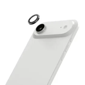 LAUT Prime Glass Camera Ring iPhone 17 Air čierna / Ochranné sklo fotoaparátu / tvrdené sklo 9H / inštalačný rámček (L_IP25C_PGL_BK)