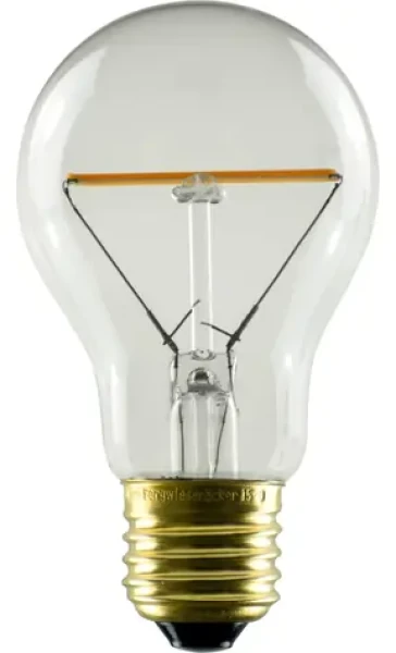 SEGULA Balance číra / LED žiarovka / E27 / 2,5 W / 200lm / 2200K / stmievateľná (55252)
