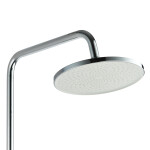 INVENA - Sprchový stĺp s batériou, Rikia, chróm AU-24-B01-G