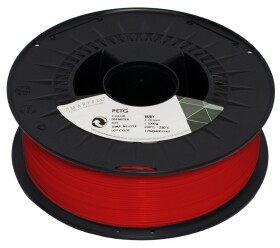 Smartfil PETG filament Ruby červený 1,75 mm 1 kg