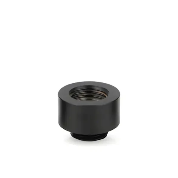 Thermal Grizzly DeltaMate Extender MF10 čierna / Predlžovací adaptér / G1/4" / vodné chladenie / matný chróm (TG-DM-FIT-0006)
