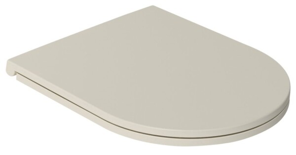 ISVEA - INFINITY WC sedátko SLIM, Soft Close, Easy Take, Ivory 40KF0532I