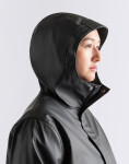 Herschel Supply Long Classic Rain Jacket Women's Black XS