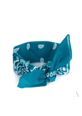 Šatka bandana Art 13014 – Classic Rebel UNI tm.modrá s bílou
