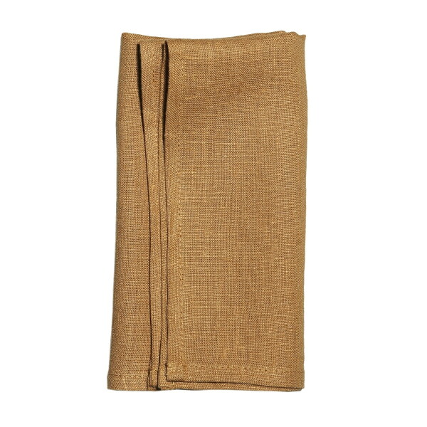 Storefactory Bavlnený obrúsok Mustard 40 x 40cm