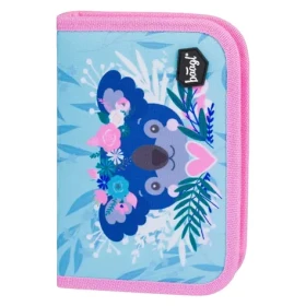 BAAGL Školský peračník klasik dve chlopne Koala / 19.5x12.5x5.5 cm (A-8782)