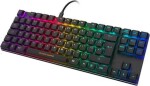 Deltaco Žemo profilio mechaninė RGB klaviatūra DELTACO GAMING DK420 UK Išdėstymas, Outemu Brown jungikliai, juoda/ RGB / GAM-111B-UK