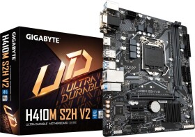 GIGABYTE H410M S2H V2 / H470 / LGA 1200 / 2x DDR4 / 4x SATA III / 6x USB / 1x PCIE x16 / 1x GLAN / 1x M.2 / mATX (H410M S2H V2)