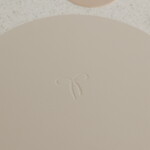 Eulenschnitt Oboustranné prostírání Bow Creme Ø 35 cm