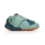 Affenzahn Krabbelschuh Leder Crawly Bunny Petrol barefoot capáčky 23 EUR