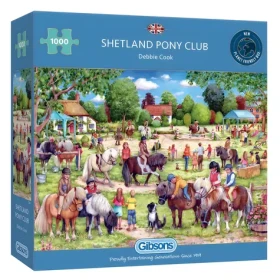 GIBSONS Puzzle Shetland Pony Club