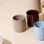 DESIGN LETTERS Porcelánový hrnček Nordic Pyjamas Natural 250 ml