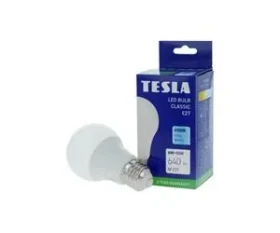 TESLA LED žiarovka E27 6W / 640lm / 6500K / studená biela (8596238004986)