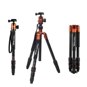 Rollei Statív C5i / Záťaž 8kg / Vytiahnutý 159 cm / Oranžový (KAMR02011)