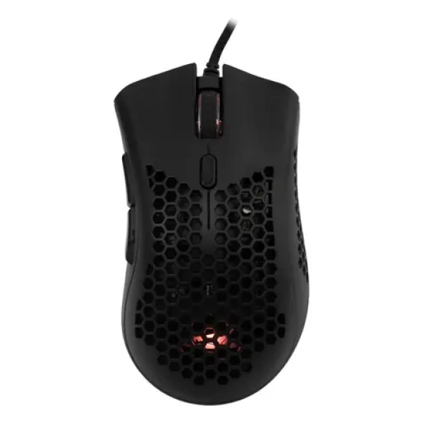 Baracuda CORAL Herná myš / Herná myš / Optický / 6D / 12800 dpi / RGB / 1.5 m / 105g / USB / Čierna (CORAL-B)