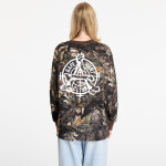 Tričko A BATHING APE Tree Edge Camo Relaxed Fit Ls Tee UNISEX Brown M