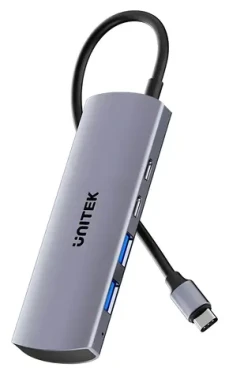 Unitek H1112DGY01 / USB hub / USB-C / 2× USB-A + 2× USB-C / 10 Gbps (H1112DGY01)