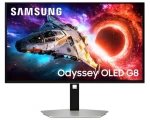 27" Samsung Odyssey OLED G8 LS27HG802SUXEN strieborná / Monitor / OLED / 3840x2160 / 240Hz / HDR10+ / HDMI + DP (LS27HG802SUXEN)