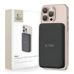 Tech-Protect LifeMag PB24 čierna / Powerbanka / MagSafe Qi2 / 10000 mAh / bezdrôtové nabíjanie