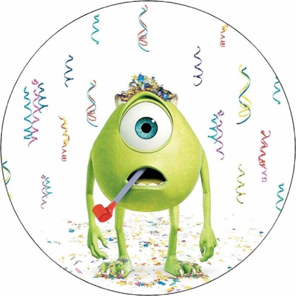 Jedlý papier „Univerzita pre príšerky Mike“ 19,5 cm - Pictu Hap