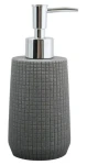 MSV NORDEN dávkovač mydla tmavo šedý / polyresin / 230 ml