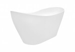 BESCO - Voľne stojaca vaňa VIYA biela - Rozmer vane - 170 × 72 cm VANAND17W