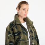 Bunda Nike Sportswear Women's High-Pile Fleece Jacket Medium Olive/ Medium Olive/ Sail XL