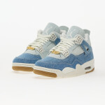 Tenisky Air Jordan 4 Retro W "Denim Worn Blue" (IB6716-100) Sail/ Sail-Gum Lt Brown-Worn Blue-Mtlc Gold EUR 36