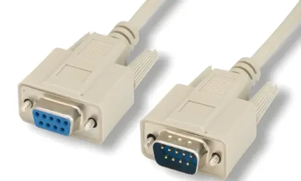 MicroConnect sériový kábel RS-232 D-SUB 9-pin sivá / Sériový kábel / D-SUB 9-pin - D-SUB 9-pin / 5 m (SCSEHN5)