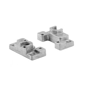 Skrutkový adaptér (priemyselný konektor), hliník HDC AF WM Weidmüller Množstvo: 20 ks; 2716790000