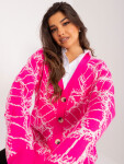 Dámsky sveter BA SW 2040.78 Neon pink - BADU Obchod one size neonová růžová