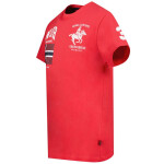 Geografické Nórsko Jequestre 254 M SY1305H/GN-Red Tričko L
