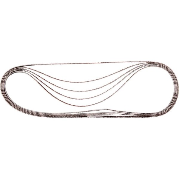 Makita P-43256 sada brúsneho pásu Zrnitosť 40 (d x š) 533 mm x 9 mm 5 ks; P-43256