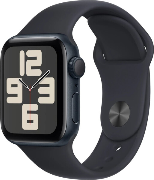 Apple Apple Watch SE (2023) GPS 40mm športový silikónový remienok temne atramentový M/L