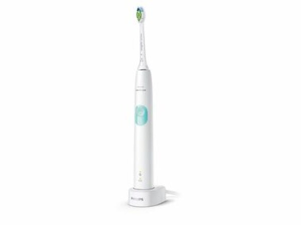 Philips Sonicare ProtectiveClean 4300 HX6807-24 biela / Elektrická zubná kefka / 62.000 pulzov / 2 rýchlosti / 1 hlavica (HX6807/24)