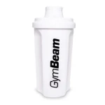 Šejker biely 700 ml - GymBeam (700 ml, biela) (32182-1-700 ml)