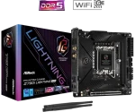 ASRock Z790I LIGHTNING WIFI / Z790 / LGA 1700 / 2x DDR5 / PCIEx16 / 1x 2.5GLAN / mITX (90-MXBKA0-A0UAYZ)