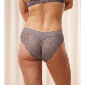 Dámske body Make-Up Illusion Lace Highleg Tai - Triumph naze béžová (00NZ) 0036