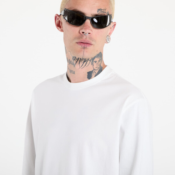 Tričko Y-3 Gfx Long Sleeve Tee UNISEX Core White XL