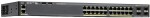 Cisco Cisco Catalyst WS-C2960X-24PSL-RF, 24xGbE + 4x1G SFP, LANBase FeatSet, 370W AC, 1RU, max.12x PoE+ or 24x PoE, stackable, REFURBISHED