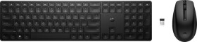 HP HP 655 - Tastatur-und-Maus-Set - kabellos - 2.4 GHz - Franzosisch - Schwarz - fur HP 34, Elite Mobile Thin Client mt645 G7, ZBook Firefly 14 G9, ZBook Fury 16 G9